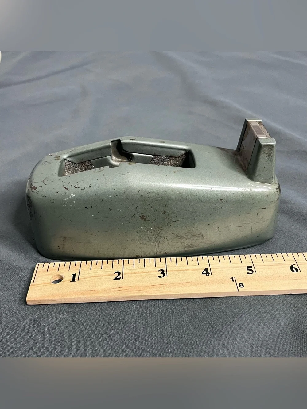 Vintage Scotch Tape Dispenser C-20 Industrial Steel 3M Art Decor Distressed MCM